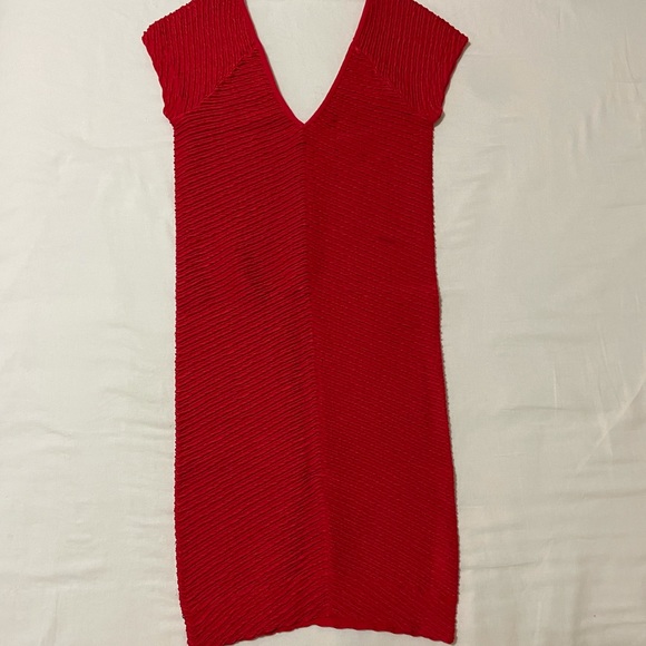 Bebe Red Dress - Picture 2 of 4